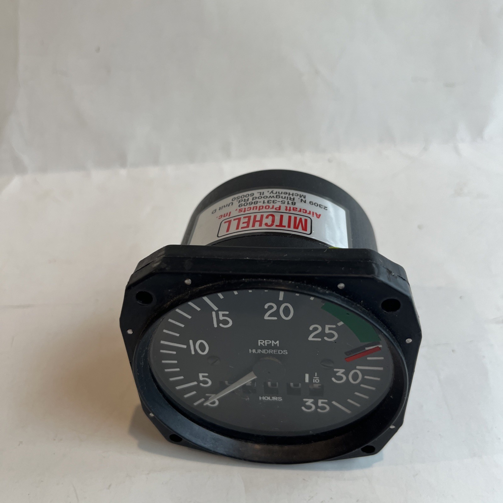 MITCHELL MECHANICAL RECORDING TACHOMETER P/N D1-112-512
