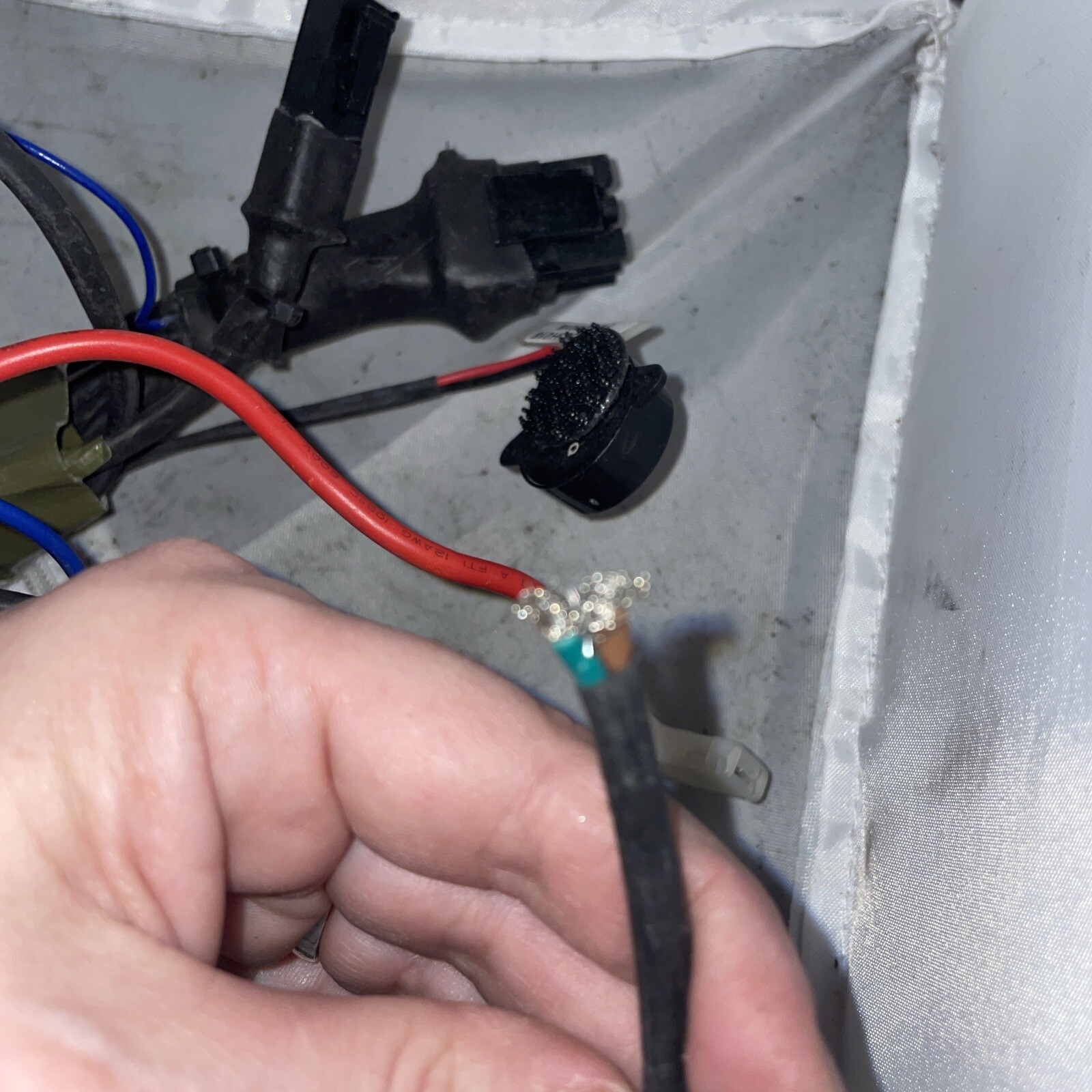Fuse Box Connection With Horn For Pride Mobility Scooter DN2