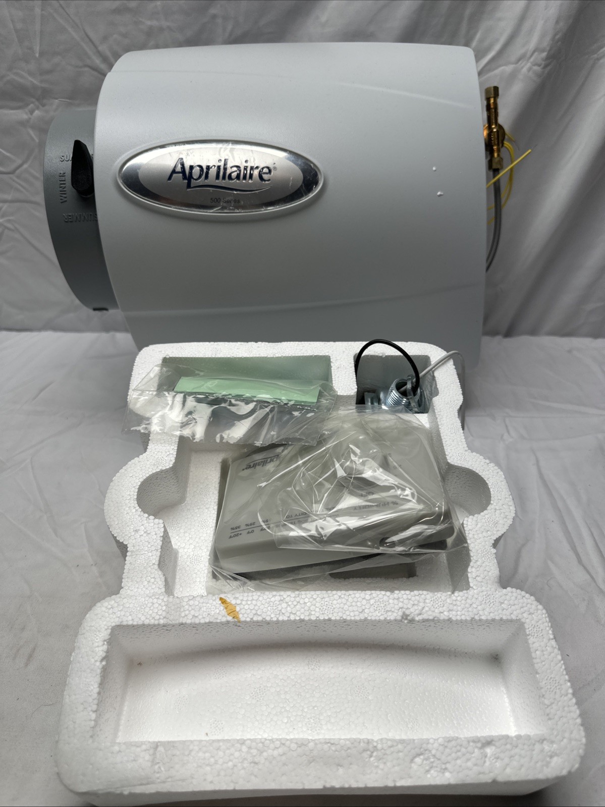 AprilAire Model 500M Series Whole House Humidifier Manual Control Open Box