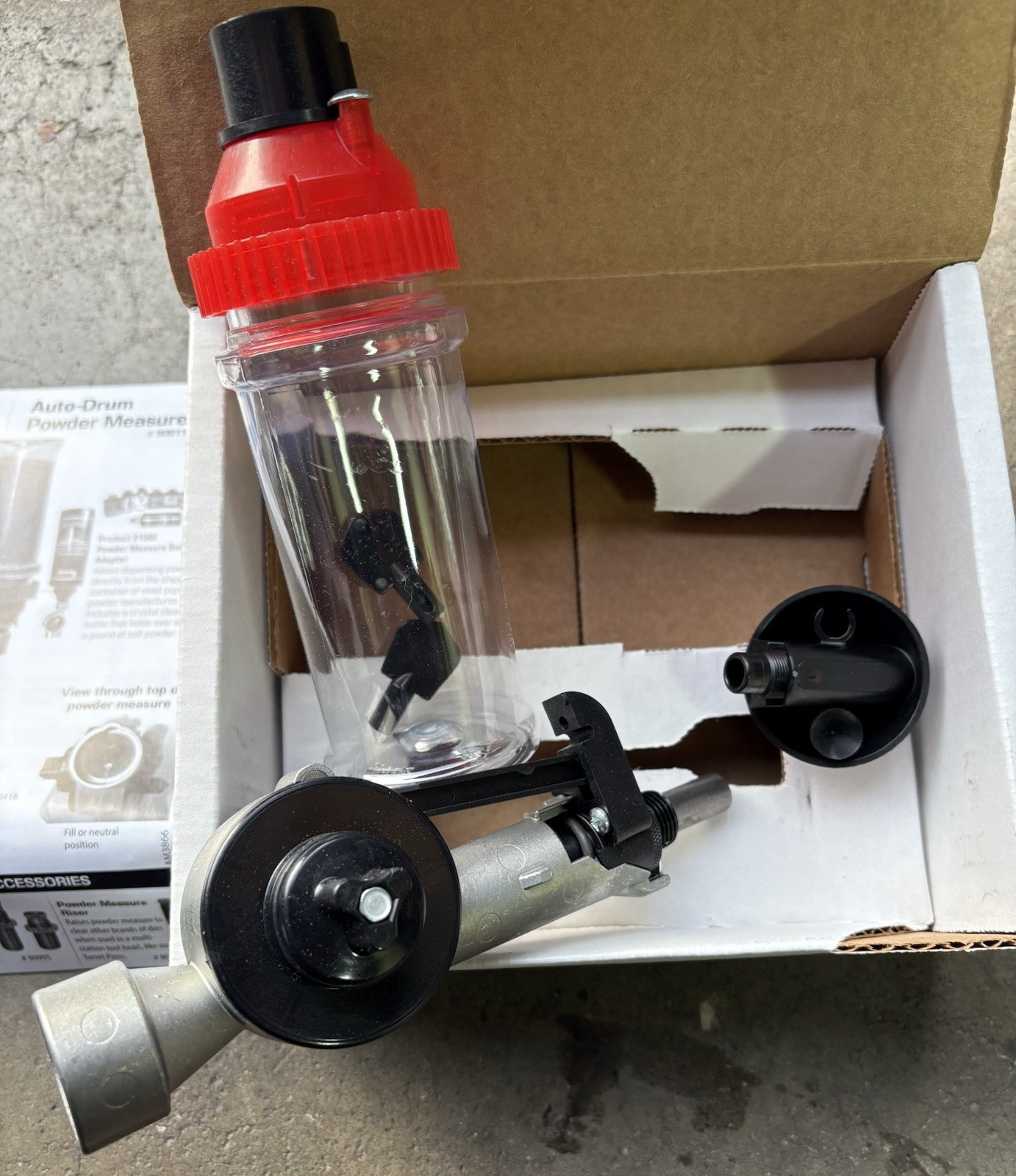 Lee Precision 90811 Auto-Drum Powder Measure NEW