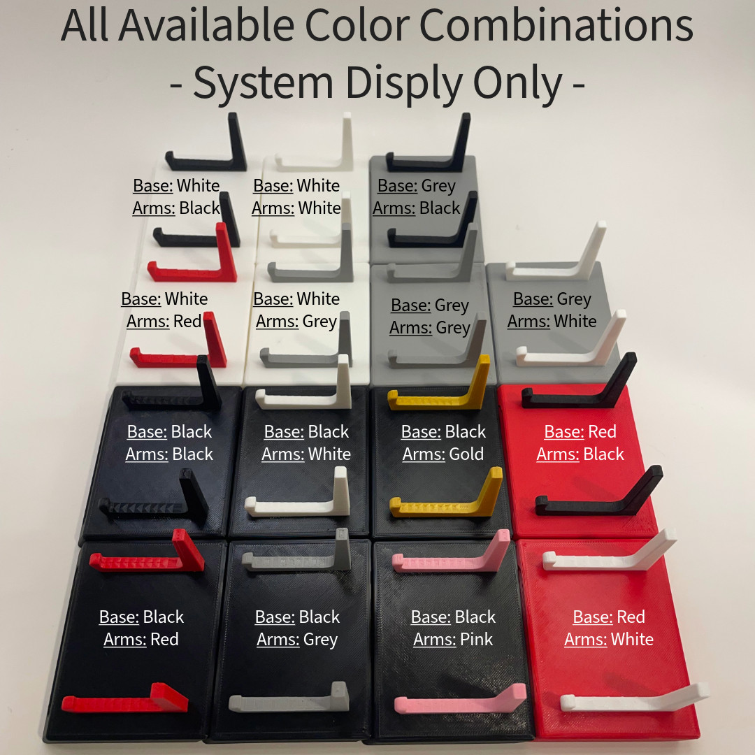 Nintendo NEW 3DS Display/Stand/Holder - DISPLAY ONLY (Customize Colors)