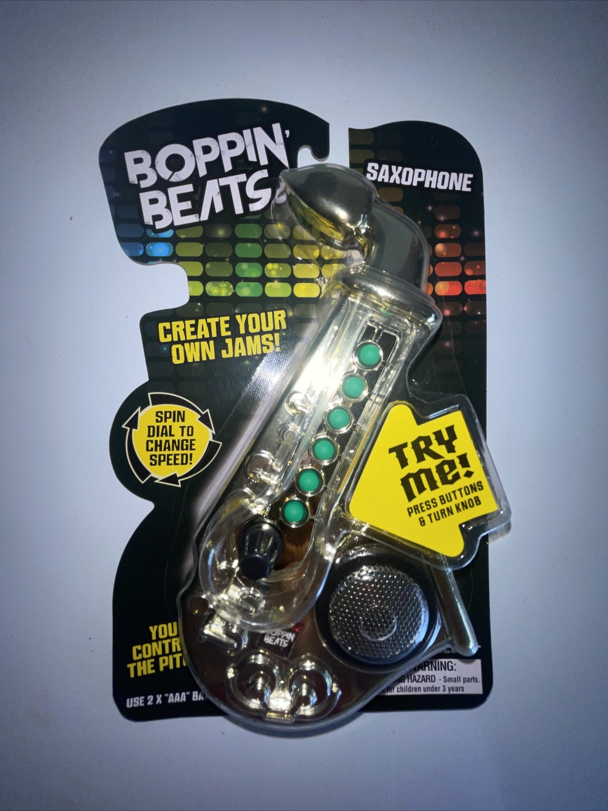 CANDYRIFIC BOPPIN' BEATS SAXOPHONE - Item Number 15115 - Rare - HTF - Brand New!