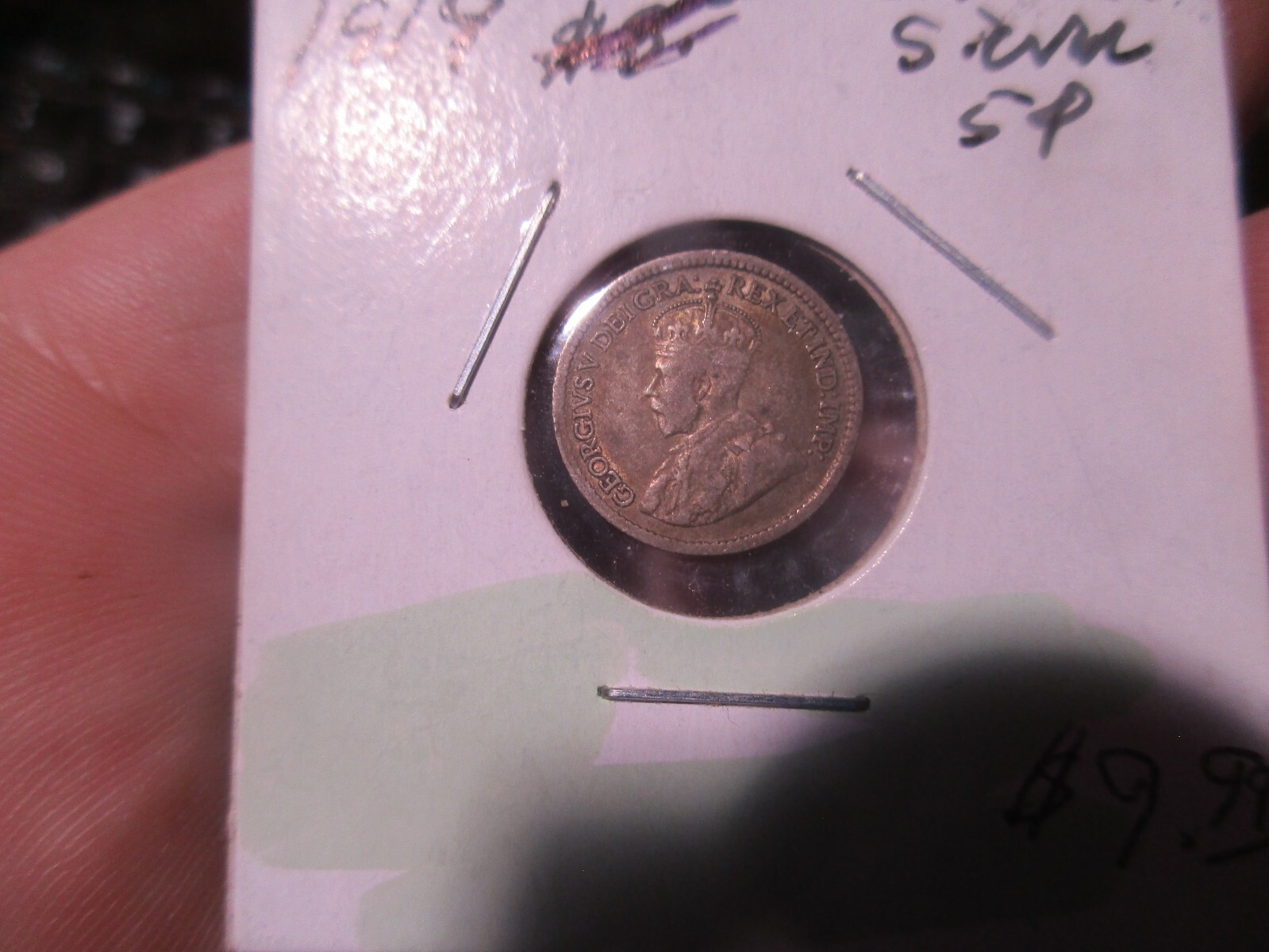 Canada - 1919 Sterling Silver 5c - Goerge V - 02112203