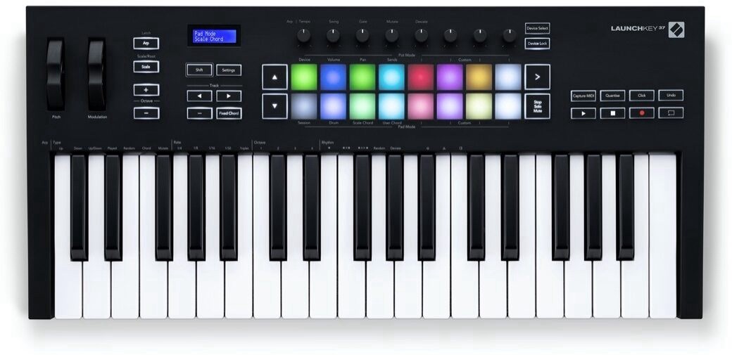 Novation Launchkey 37 MK3 USB MIDI Keyboard Controller