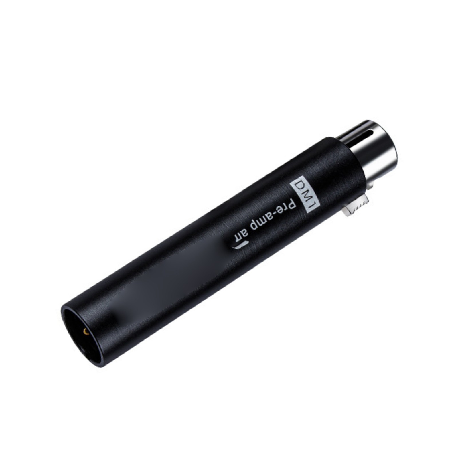 1PC +28DB High Gain Inline Microphone Preamp 48V Phantom Power Plug and Play
