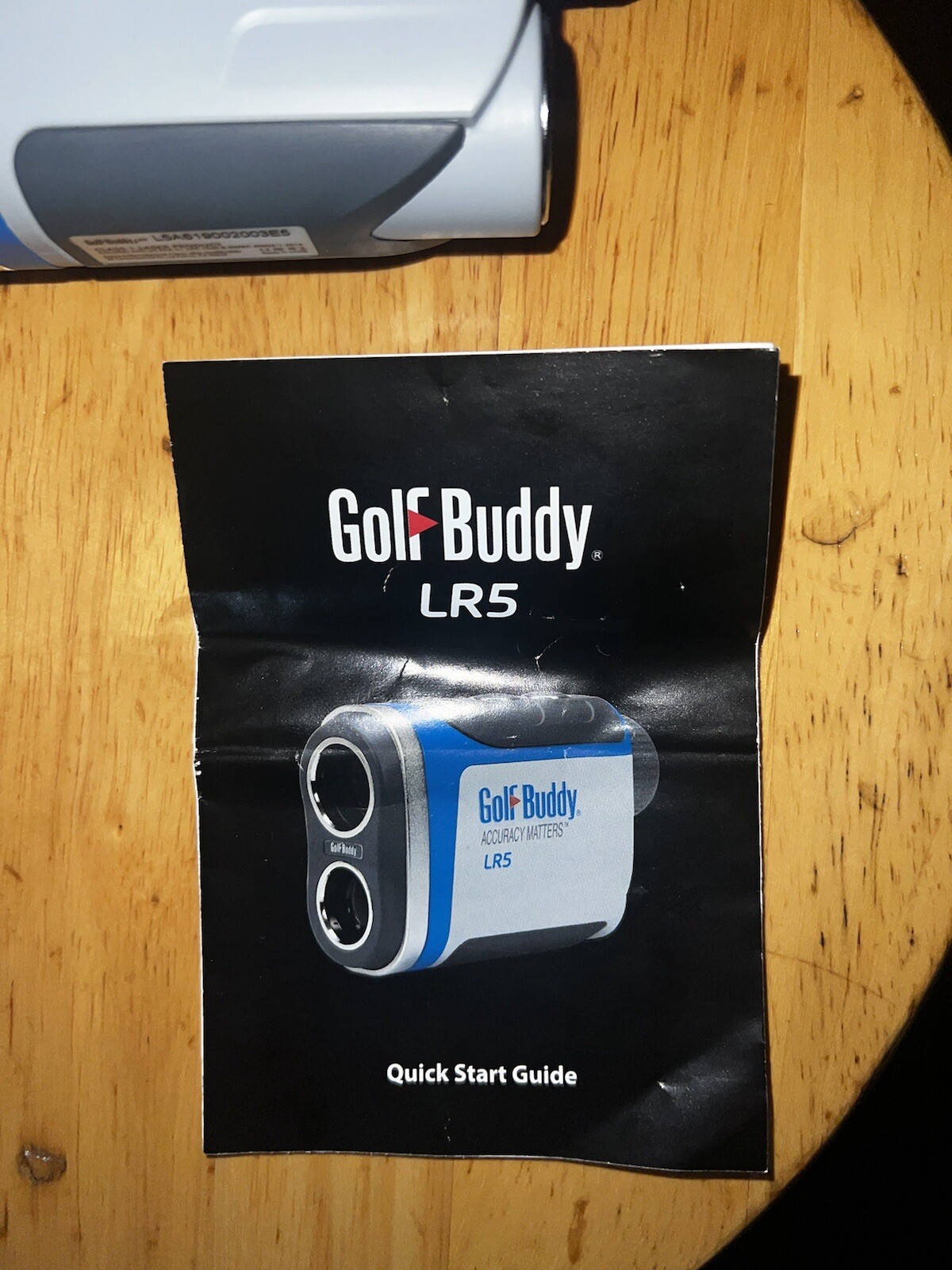 Good Condition GolfBuddy LR5 S Golf Laser Rangefinder with Case