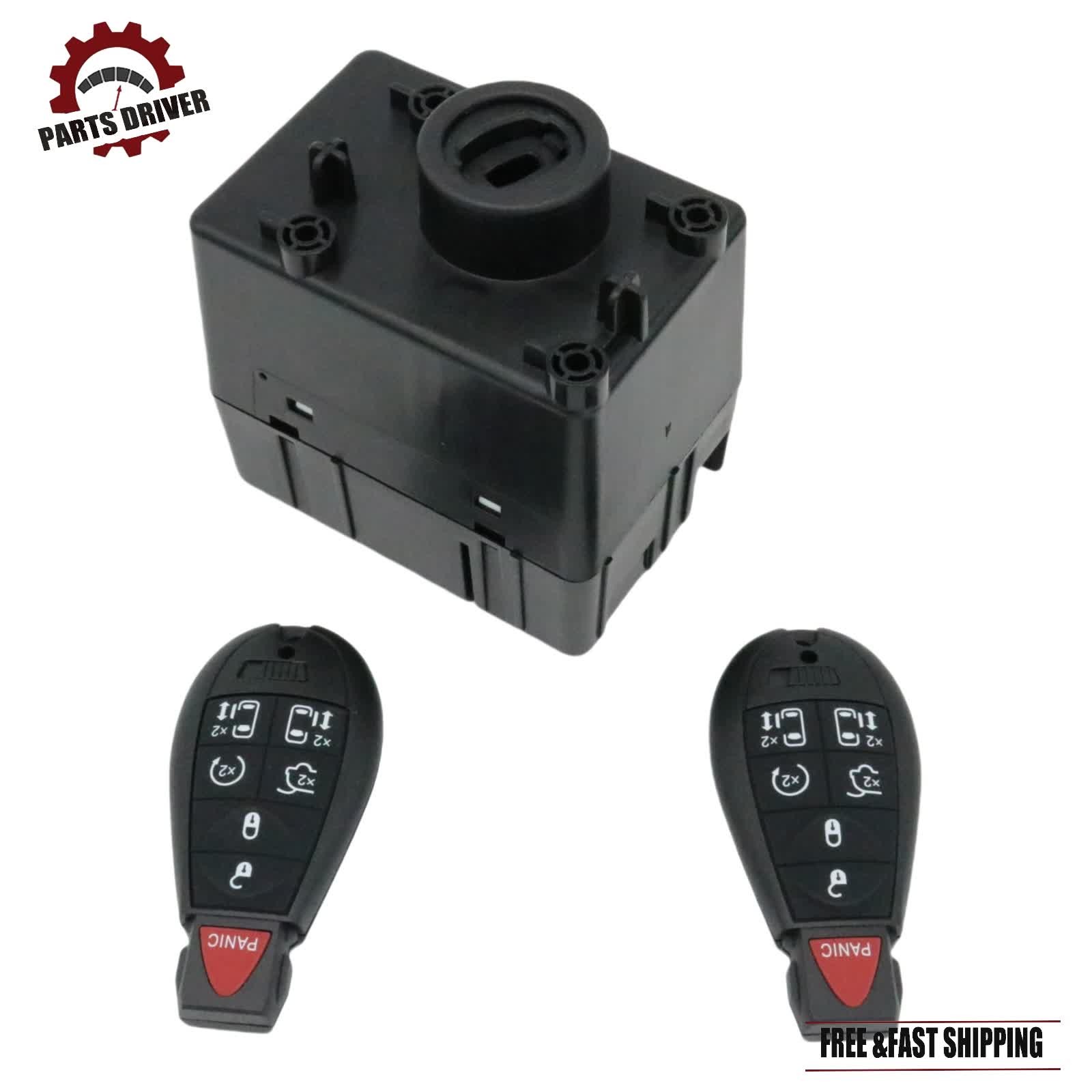 WIN Module Wireless Ignition Node Programmed w/ Keys Fits 2009-15 Dodge Ram 1500