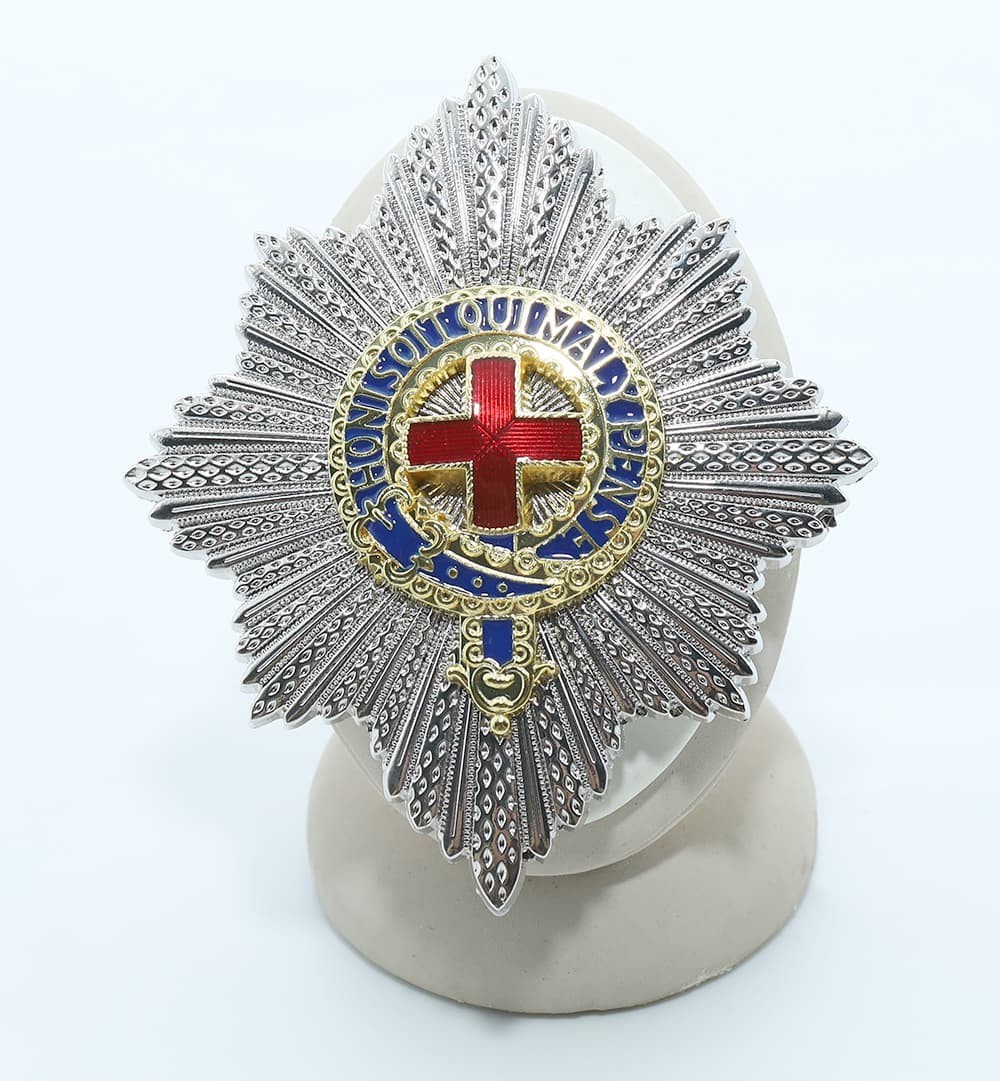 The Most Noble Order of the Garter Star  UK British Medal Museum Reproduction