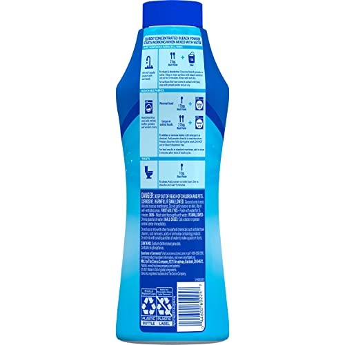 Clorox Concentrated Bleach Powder, 21.1 oz Ounce (Pack of 1)
