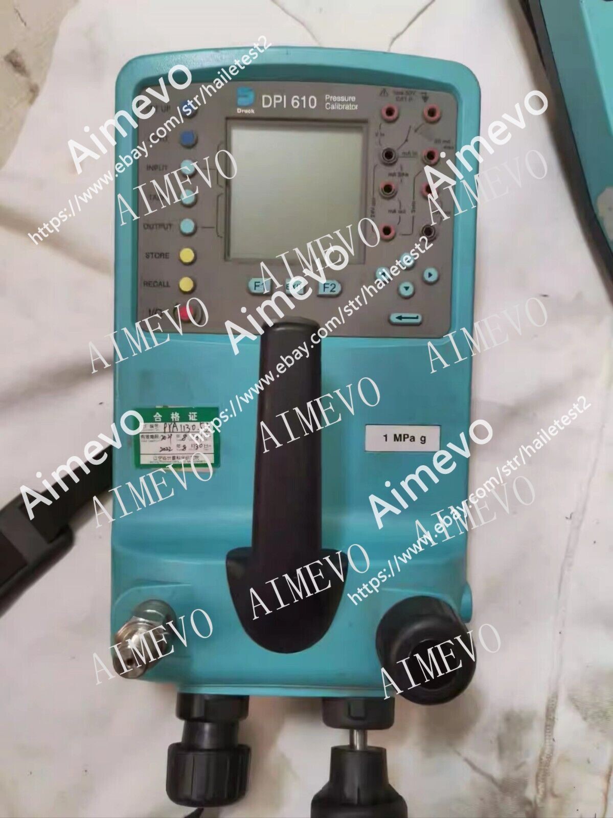 1PCS USED DRUCK DPI610 1MPag Prussure CALIBRATOR