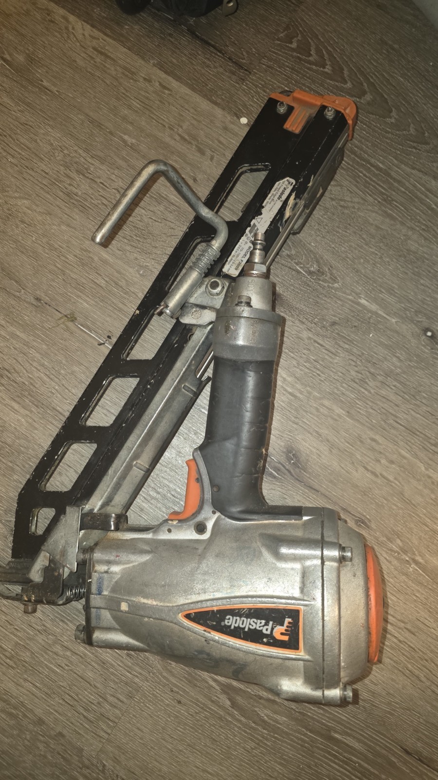 Paslode Pneumatic Framing Nailer Silver/Black, Heavy Duty Framing Nail Gun Tool