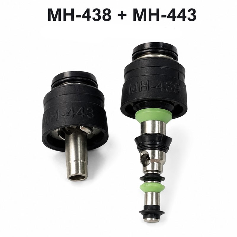 MH-438+MH-443 For Olympus 140/160/180/190  Serie Air Suction Water Valves