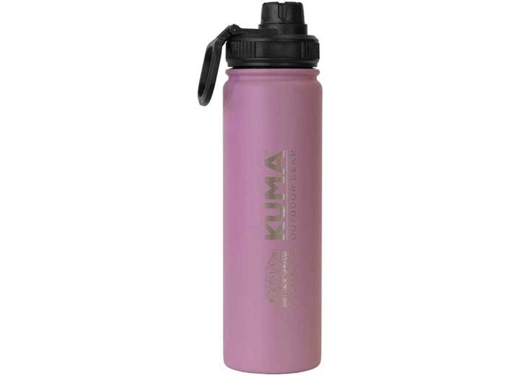 KUMA Outdoor Gear 225-KM-BB-ML Bomber Bottle – 22 oz., Mulberry, Vacuum Sealed