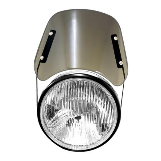 Windshield Windscreen for Harley Suzuki Honda Triumph Cruiser Cafe Racer