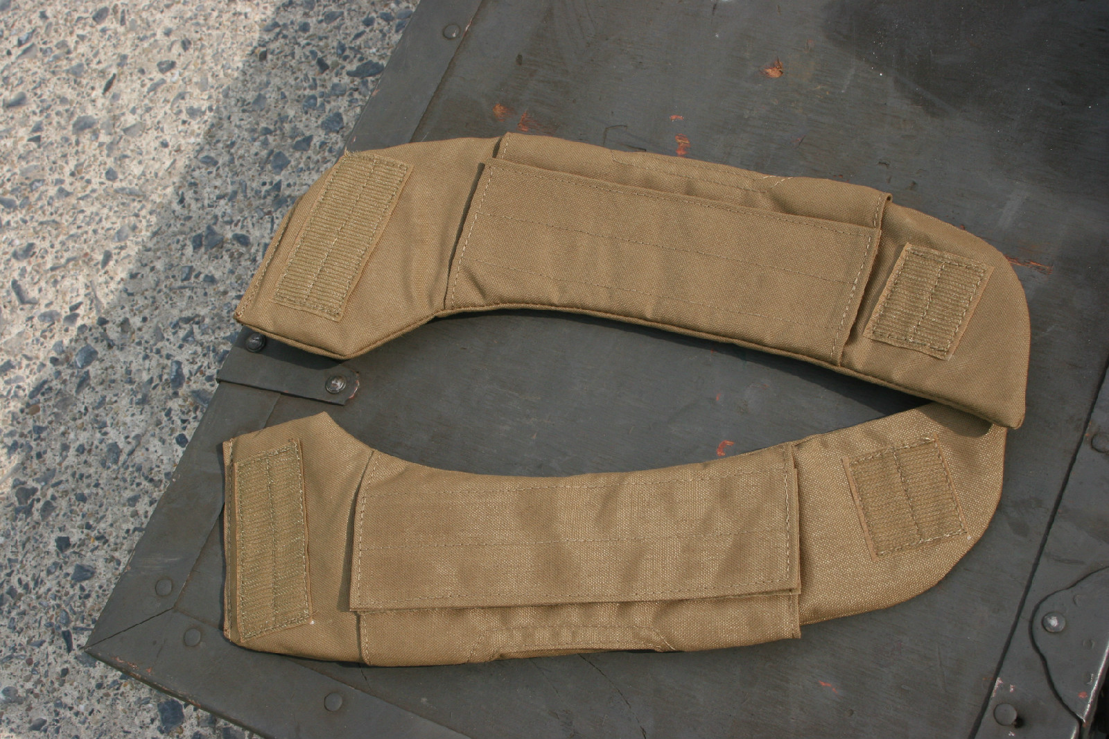 *coyote USMC MARSOC FSBE MARINE kit vest M-XL shoulder pad coy scalable plate