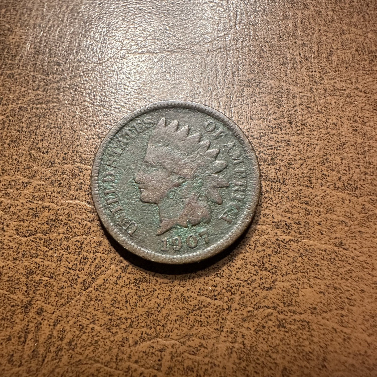 1907 Indian Cent Penny BN
