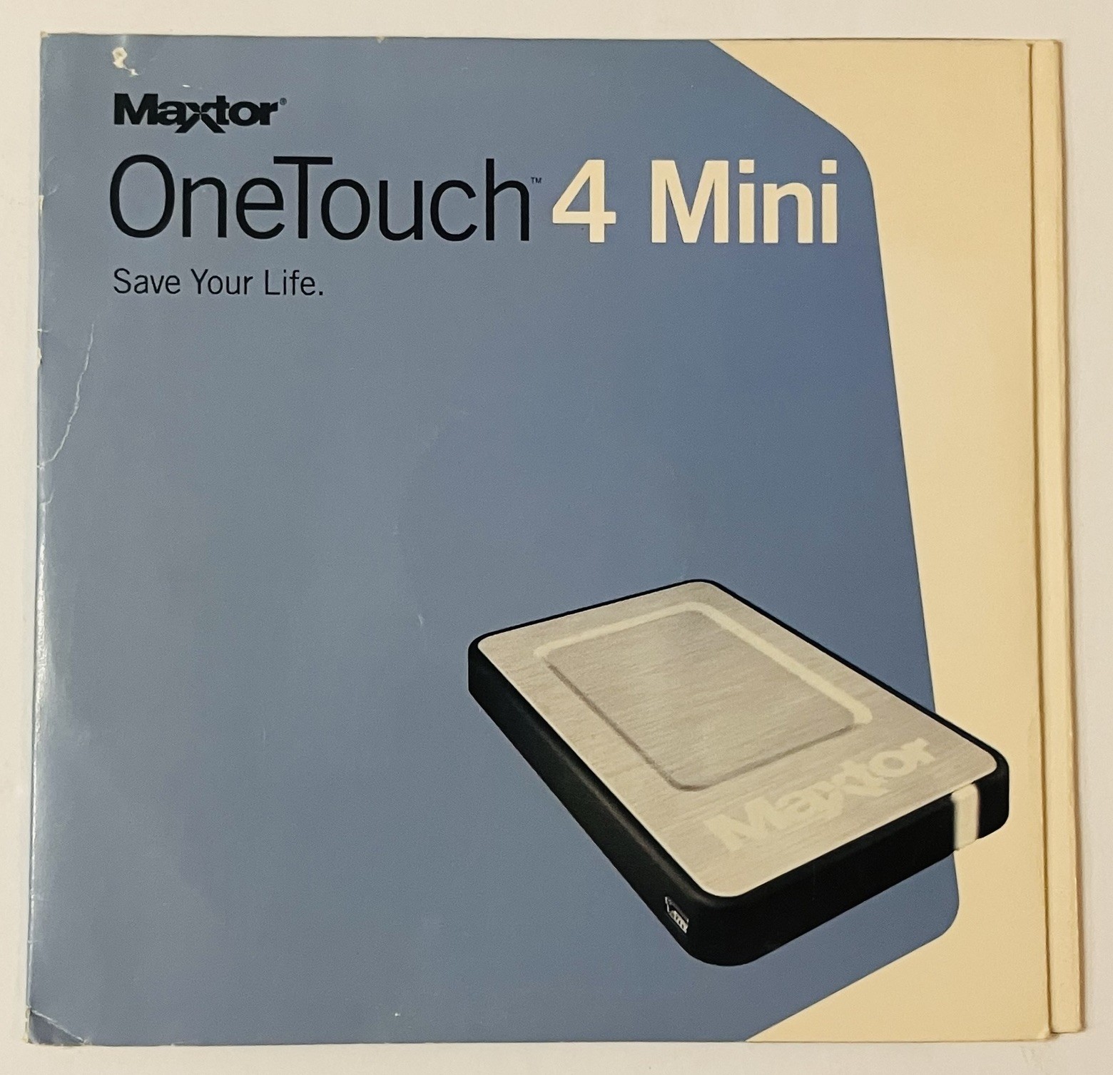 Maxtor OneTouch 4 Mini SafetyDrill Recovery CD 2007 Disc Only