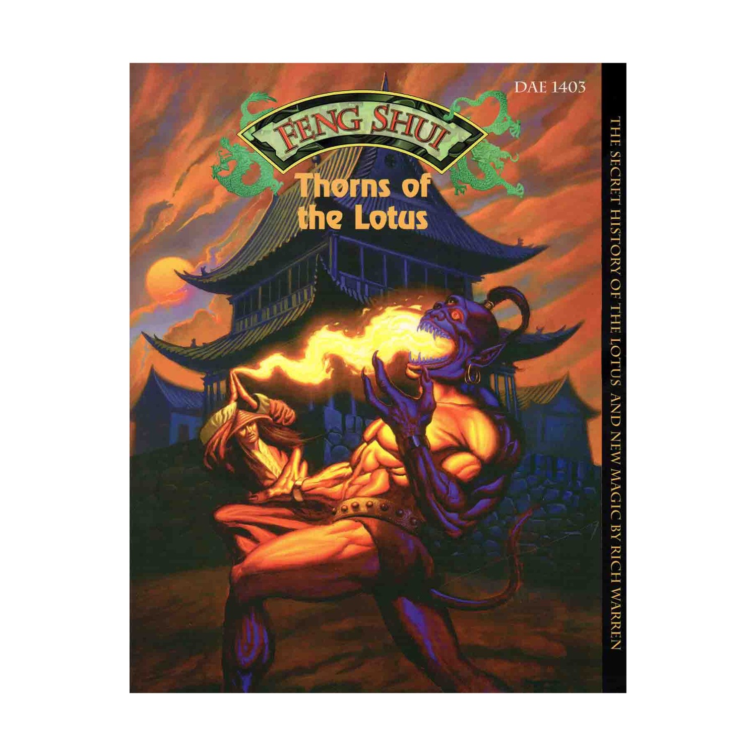 Daedalus Ent Feng Shui Thorns of the Lotus VG+