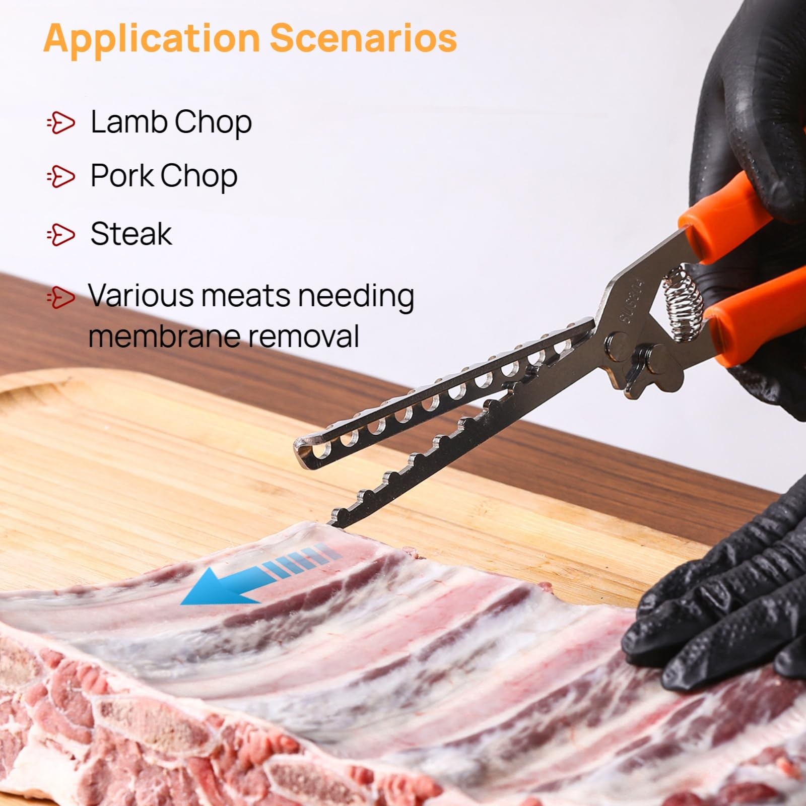 Rib Prep Tool Pro,304 Stainless Steel Rib Membrane Removal Tool,Professional ...