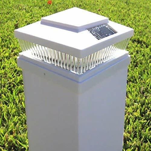 4PACK Super Bright 6X6 3.2V Lithium-Ion 5 LED 78Lumens Solar Post Deck PL247
