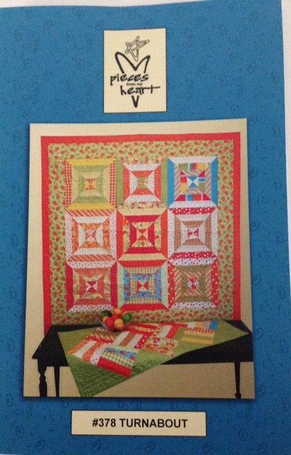 #378 Turnabout Quilt Pattern by Pieces from my Heart