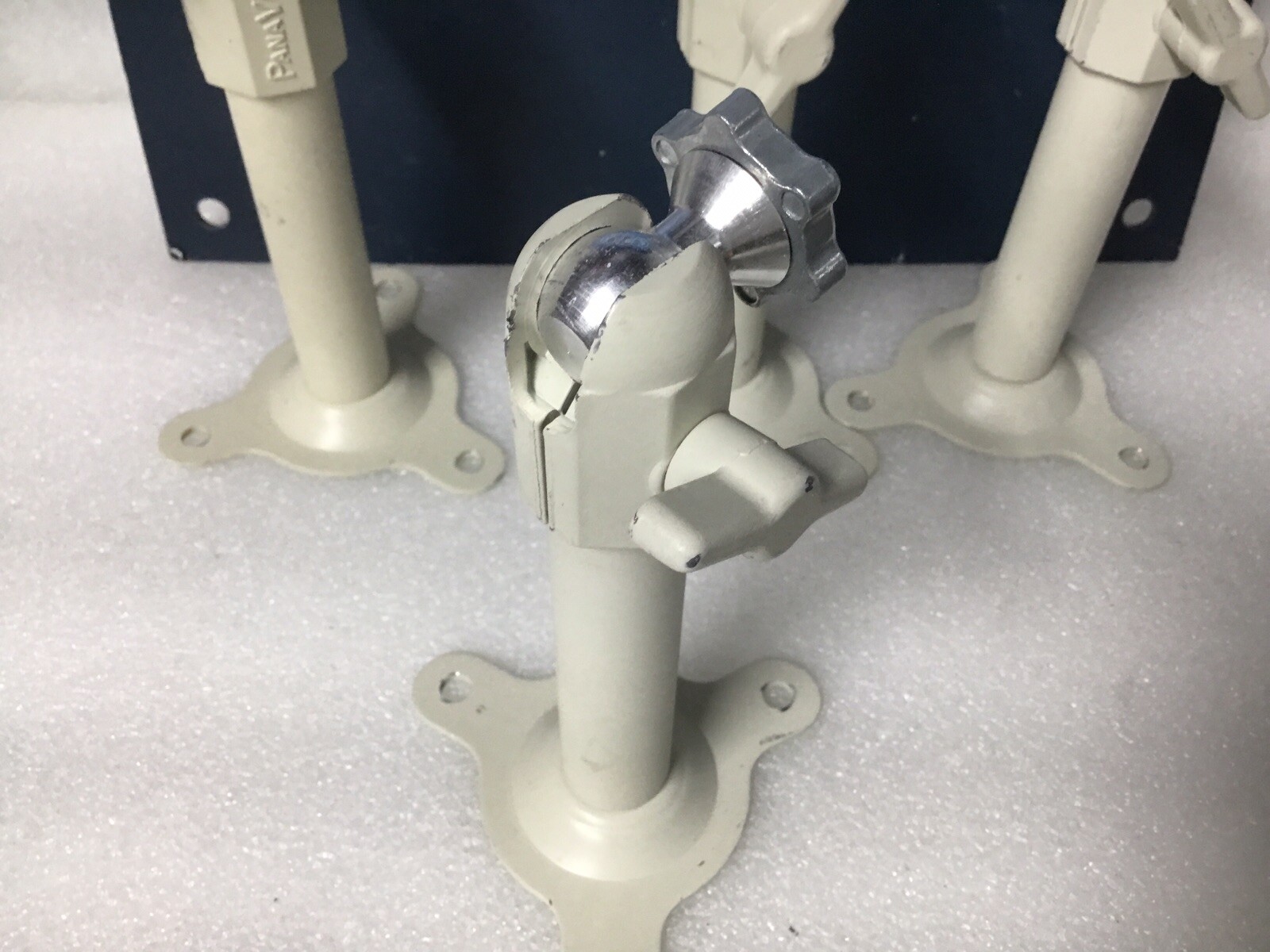 Lot 2 PanaVise CCTV Aluminum 6” Wall / Ceiling Mount Bracket For Security Camera