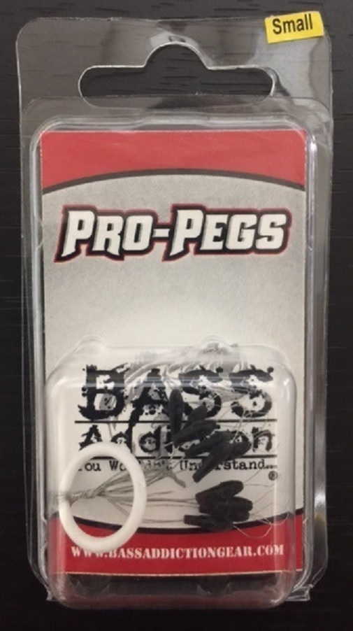 Bass Addiction Pro Pegs - Small Black