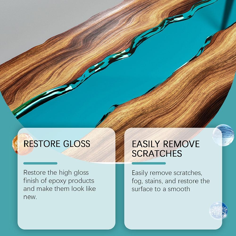 100ml Alumilite Epoxy Polish Kit Polishing Compound Available For Resin H OT