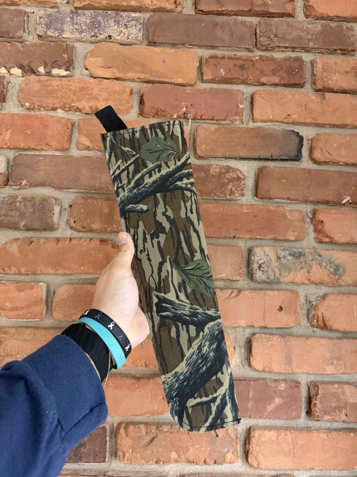 Camouflage Nylon Belt Quiver for Recurve, Compound, Longbow Archery
