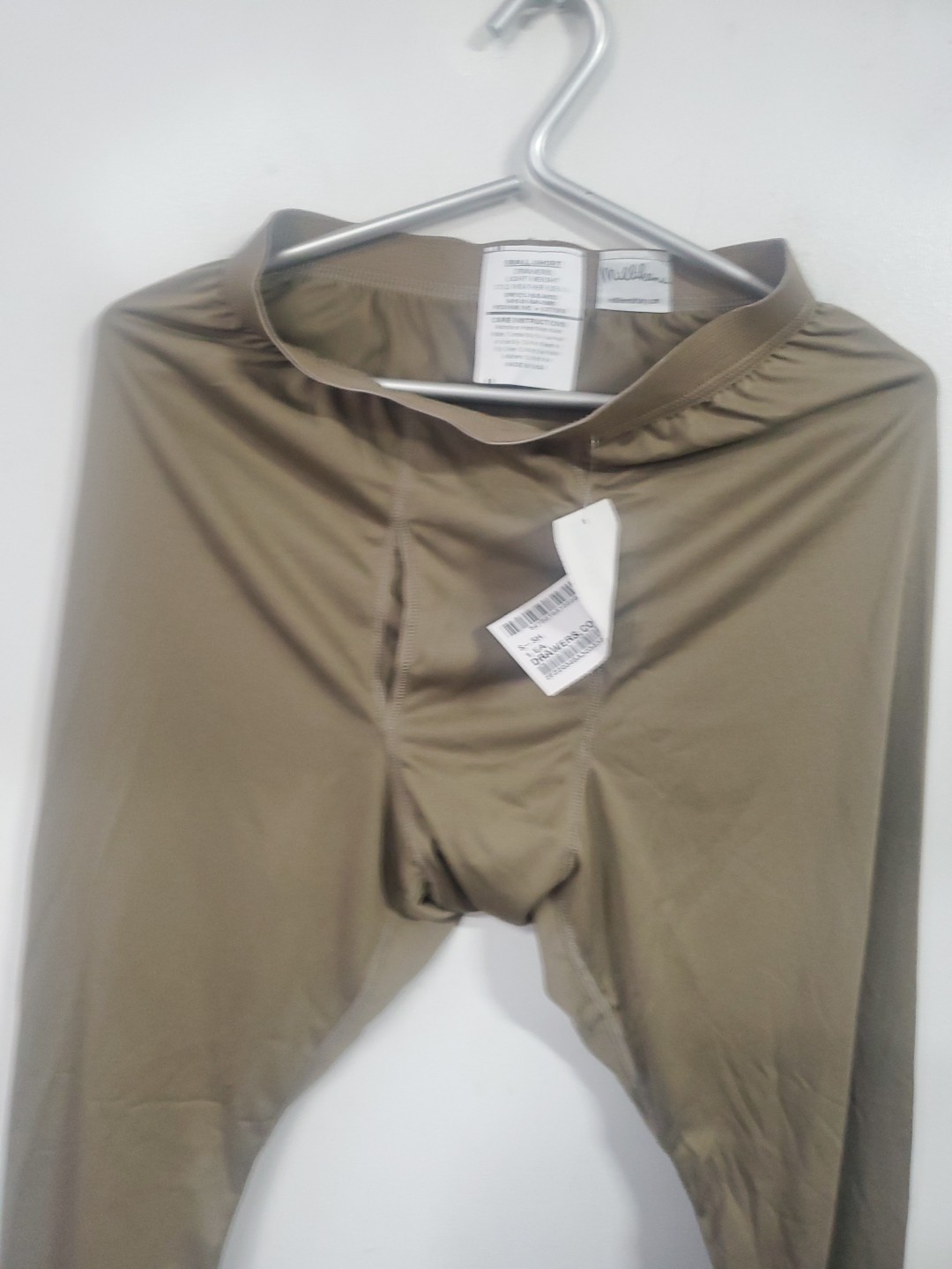 Small Short Wholesale coyote brown SILK WEIGHT BASE LAYER US ARMY LEVEL 1 polypr
