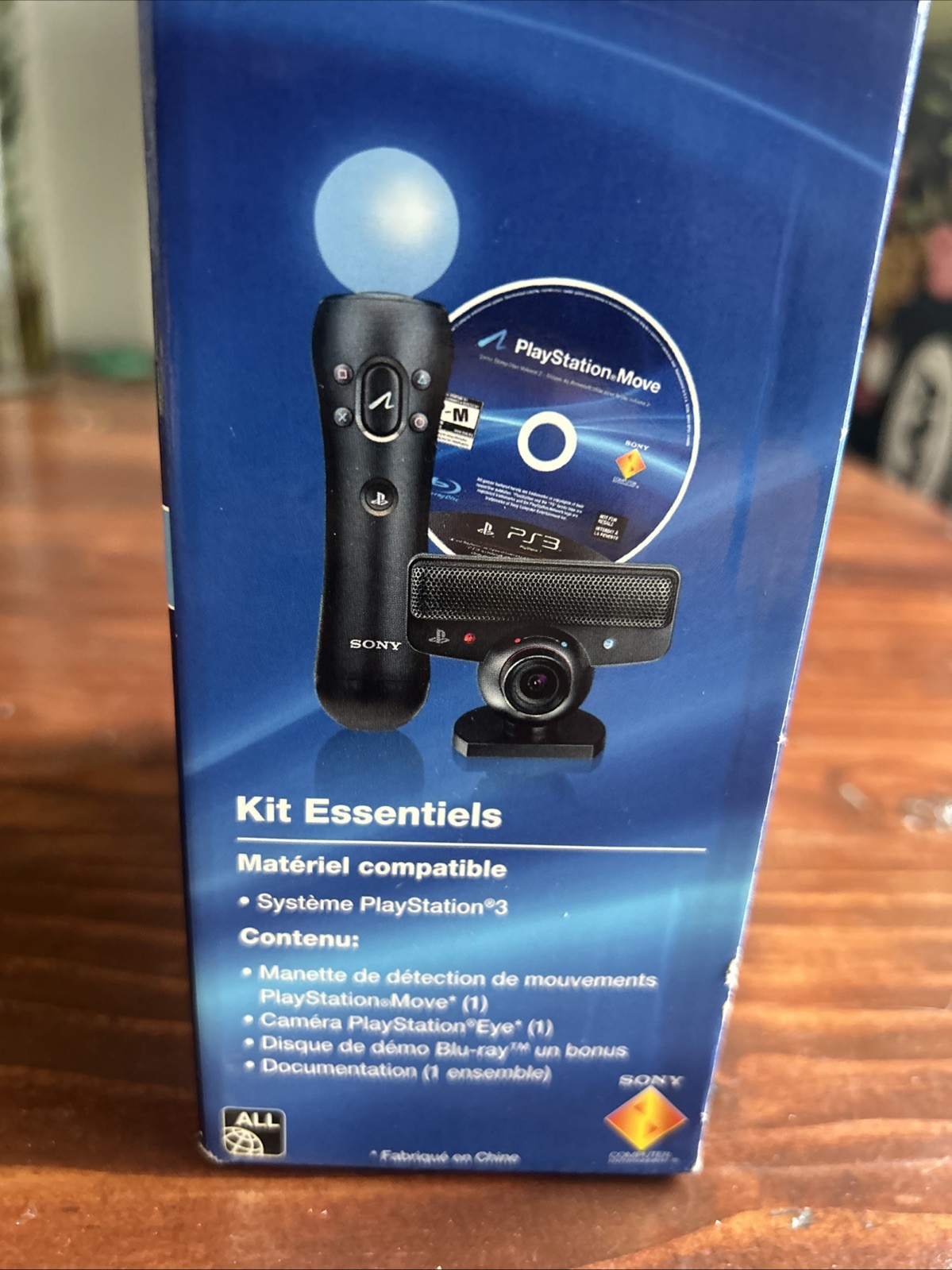 Sony Playstation 3 Move Essentials Pack PS3 Motion Control Eye Camera Open Box