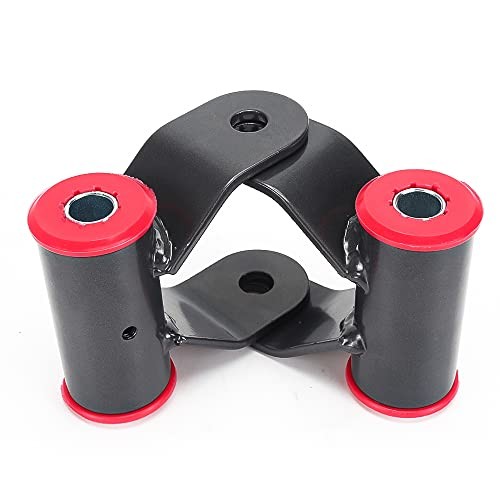 Rear Drop Lowering Leaf Spring Shackle kit 2" 412120 Compatible with 2002-2008