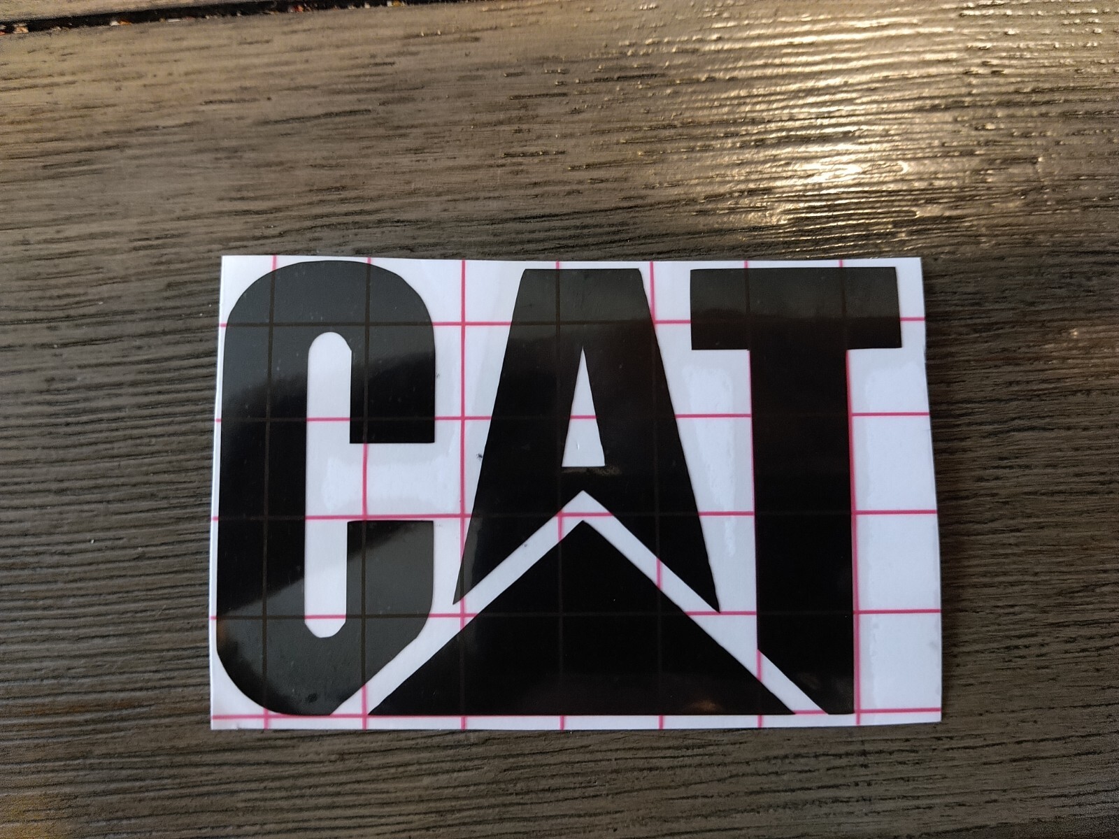 Caterpillar Logo Decal 3.5"x2.25"