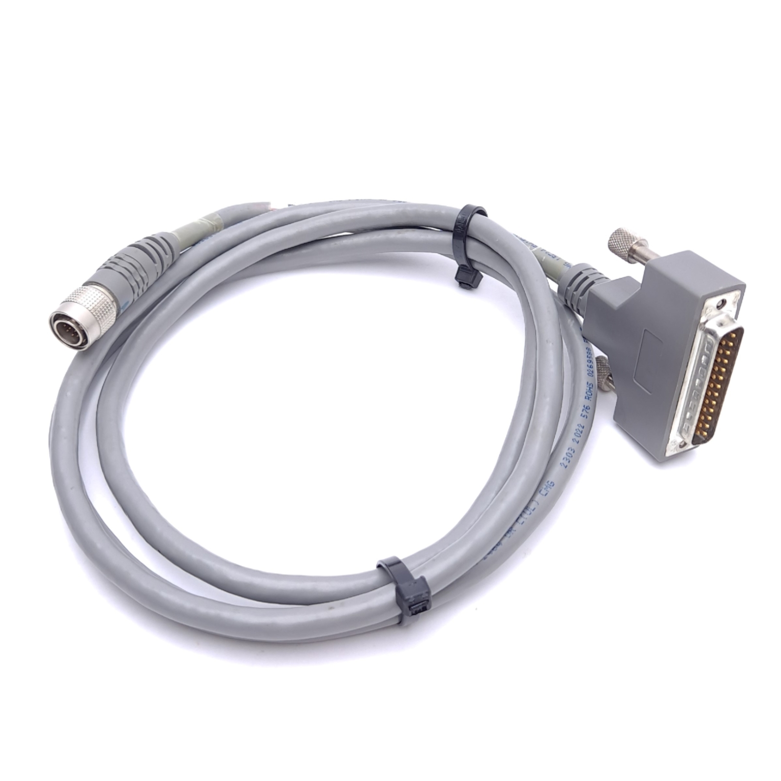 Cognex 300-0540-5R Cable, DB25 Male to 12-Pin Hirose Male, 5ft, For MVS-8600