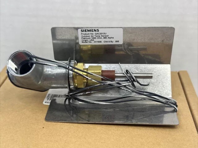 Siemens Outdoor Air Temperature Sensor QAC2012U