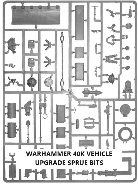 Warhammer 40k Astra Militarum Tank Accessories Sprue BITZ Multi Listing
