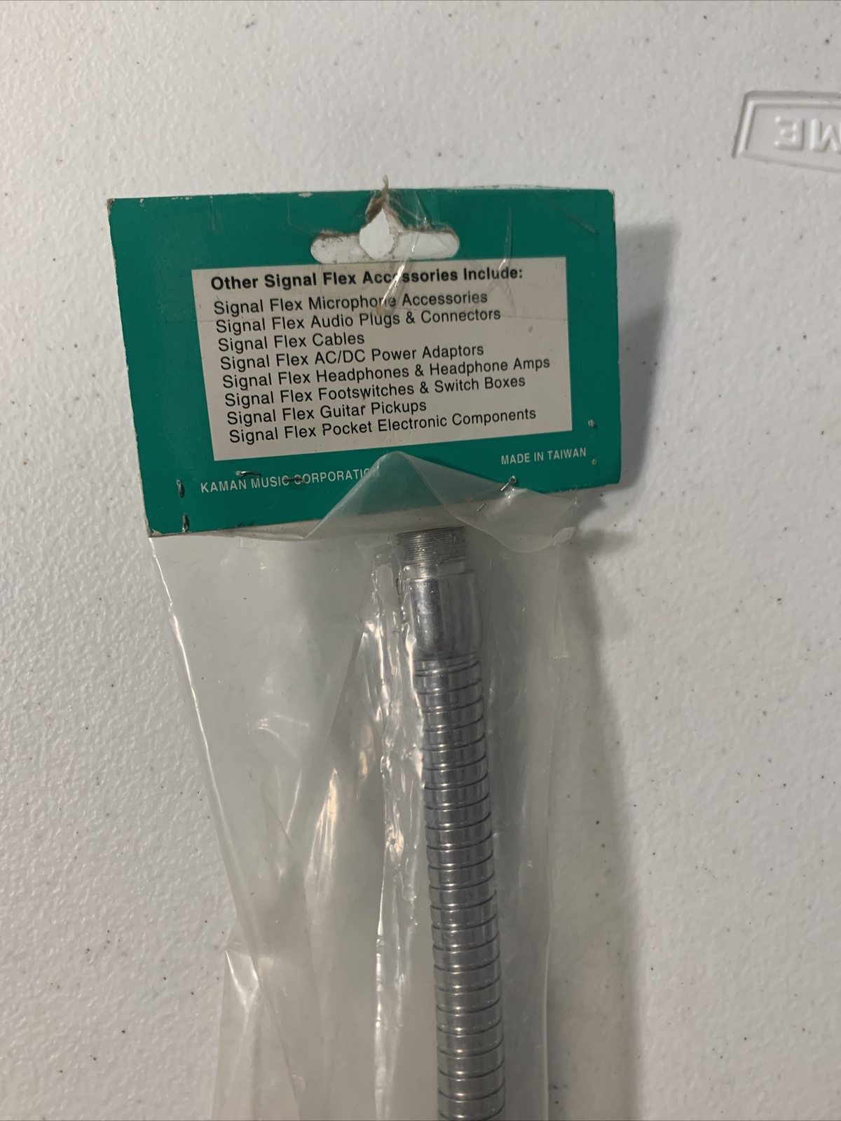New Signal Flex MGN19 Chrome Gooseneck 19” Microphone Mount