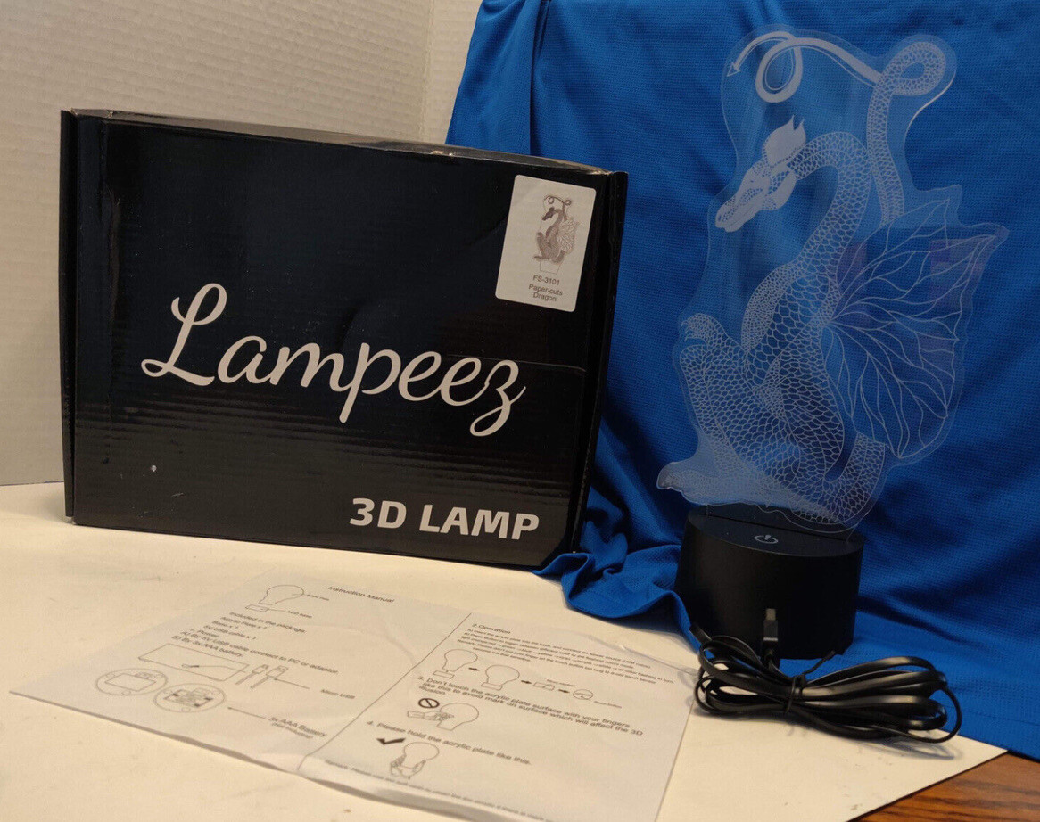 Lampeez 3D Lamp Dragon