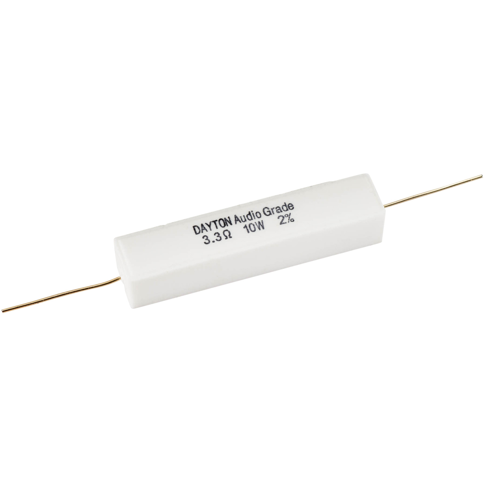 Dayton Audio DNR-3.3 3.3 Ohm 10W Precision Audio Grade Resis