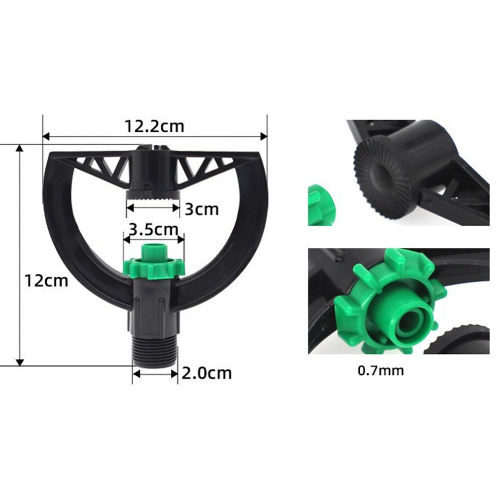 6 Nozzles Center Pivot Irrigation System for Enhanced Agricultural Performance