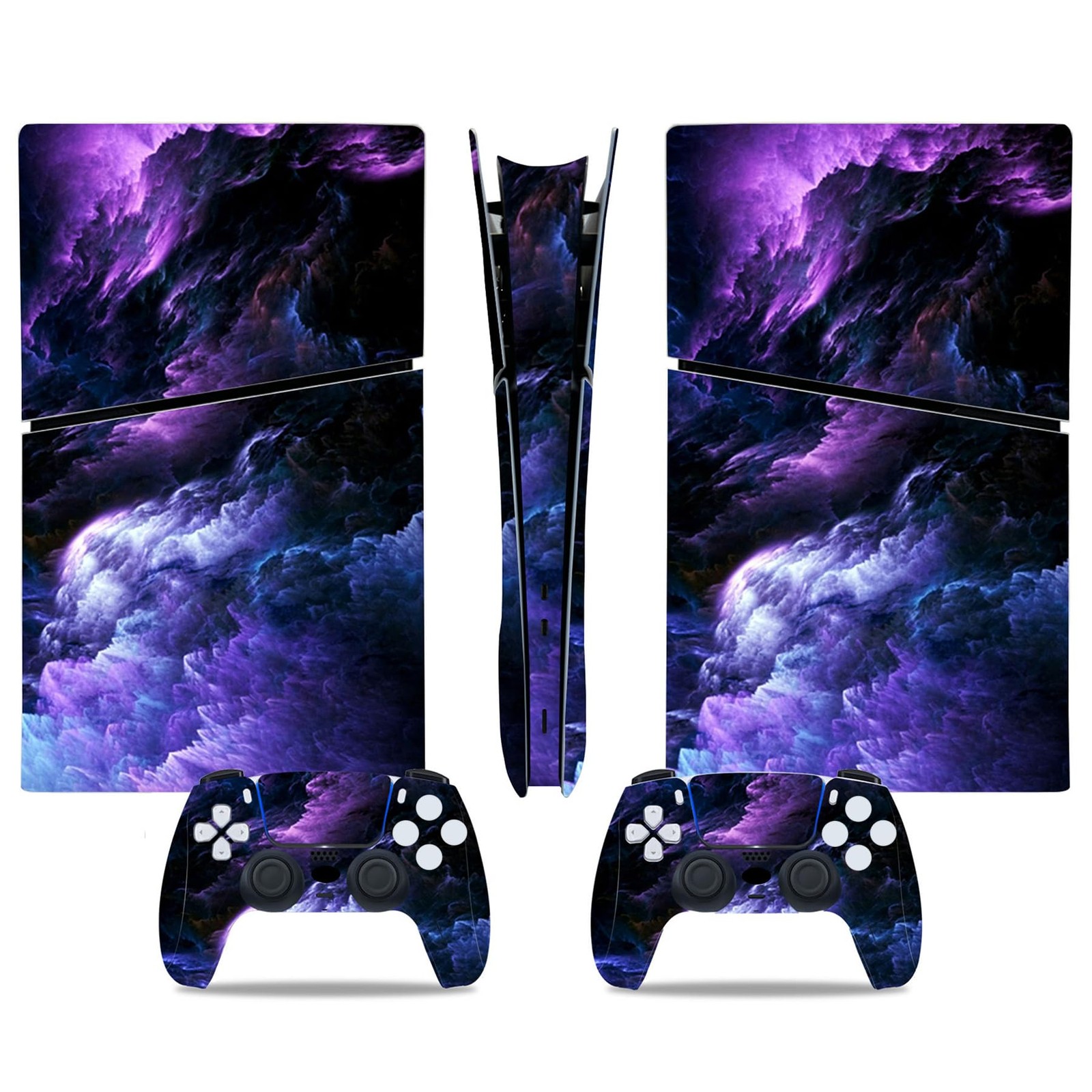 Skin Sticker for PS5 Slim Digital, Protective Vinyl Decal Game Accessories Co...