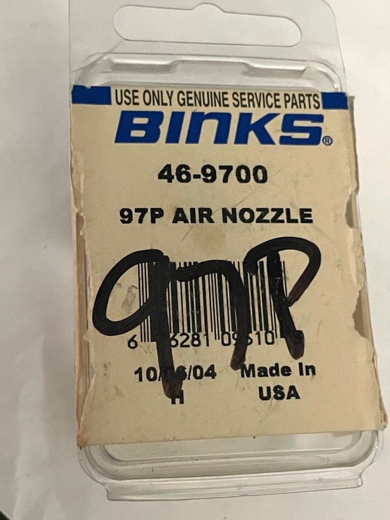 Binks  MACH 1 GUN AIR CAP  97P  46-9700  NEW IN BOX SAVE $$$