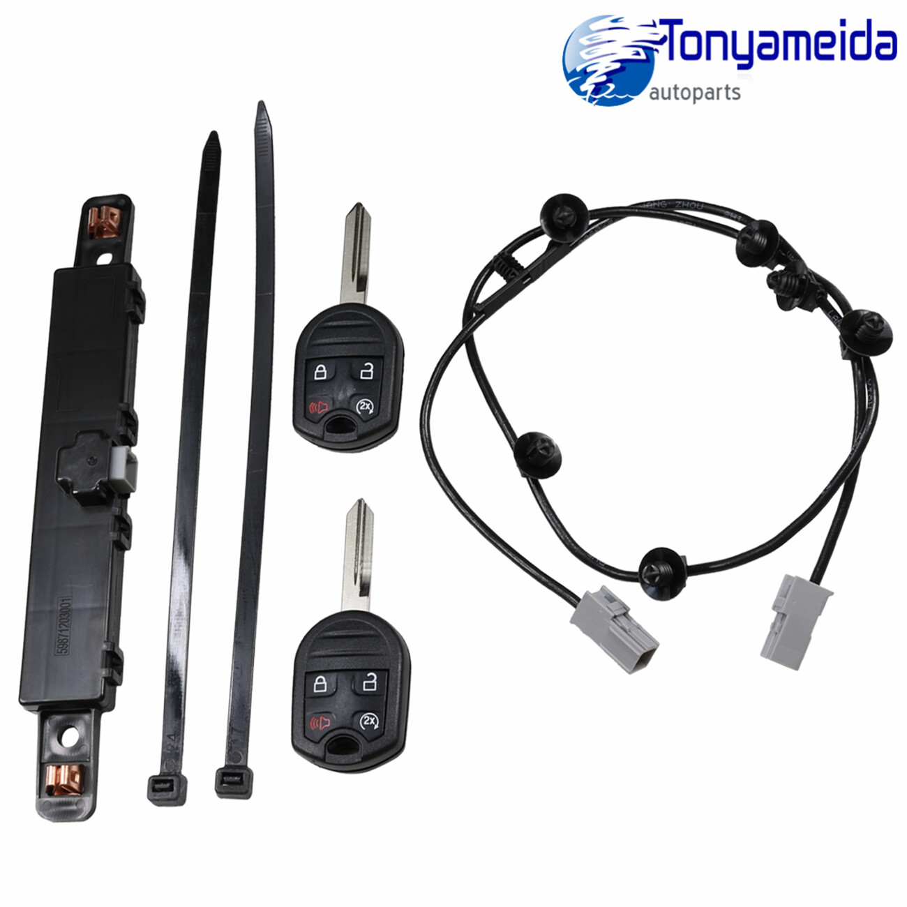 Remote Start Kit For 2011 2012  2013 2014 Ford F-150 BC3Z19G364A With 2 Keys