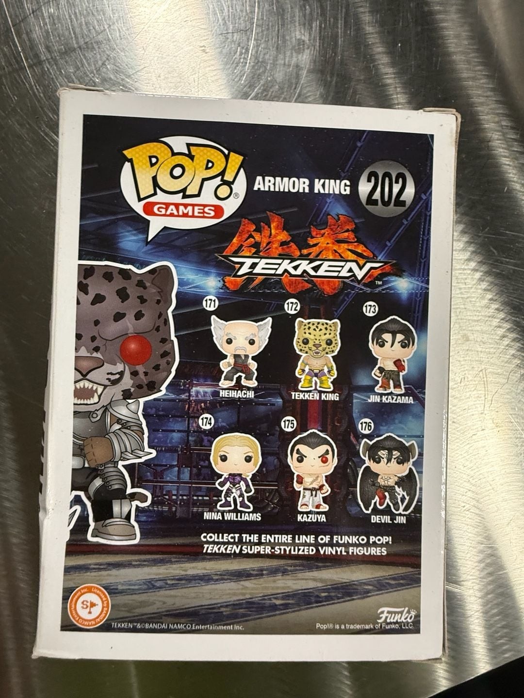 Funko Pop! Games Tekken Armor King #202 Vinyl Figure