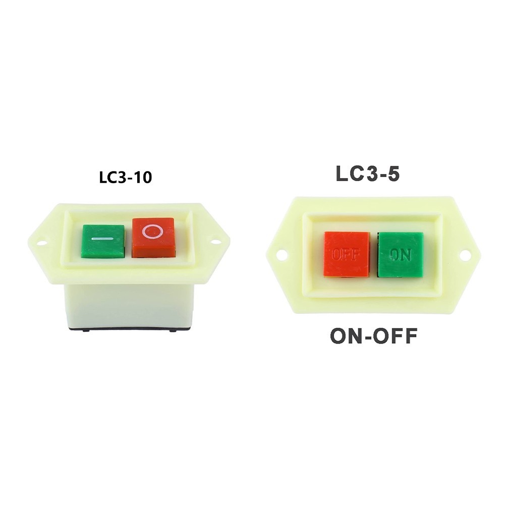 LC3-5 LC3-10 Stop Push Button Switch Drill Grinder Cutting Machine Switch