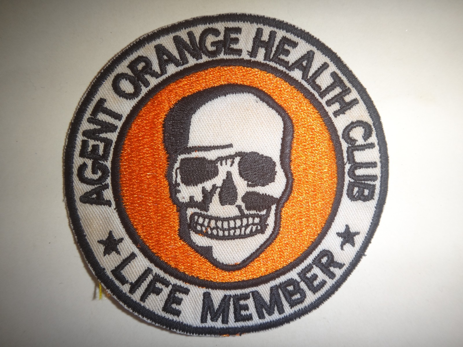 AGENT ORANGE HEALTH CLUB LIFE MEMBER Vietnam War Patch