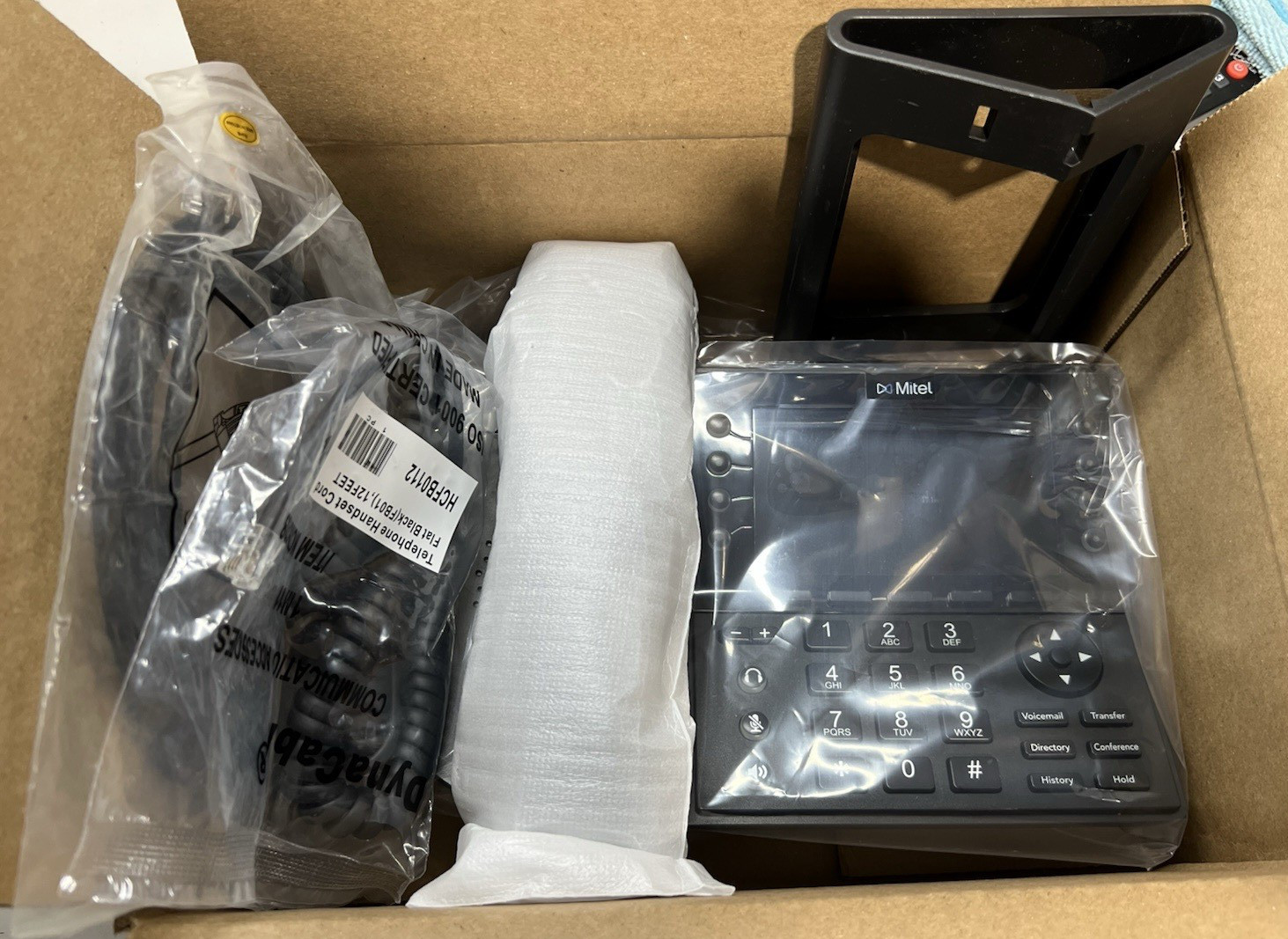 Lot of (5) Mitel IP485G Gigabit IP Phone, 10578 *Refurbished*