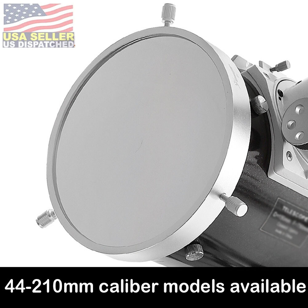 44mm-210mm Film Solar Filter 6-Sizes For Solar Eclipse Sunspot Observation BEA