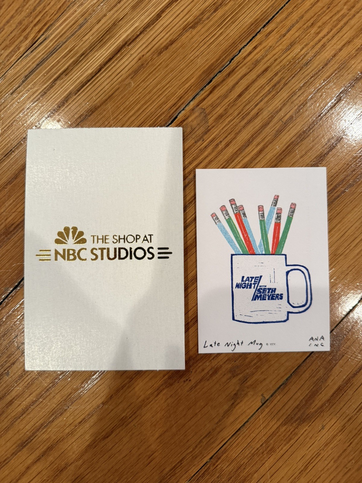 Ana Anastasia Inciardi NBC Studios Mini Print Late Night With Seth Meyers Mug