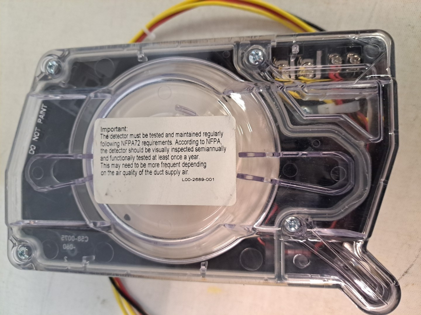 SYSTEM SENSOR Model LD4S Duct Smoke Detector NEW, no box